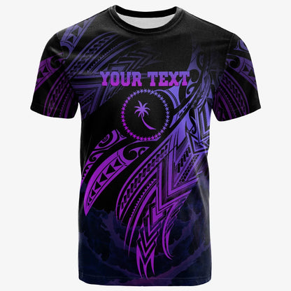 Chuuk Polynesian Custom Personalised T-Shirt - Legend Purple  Version