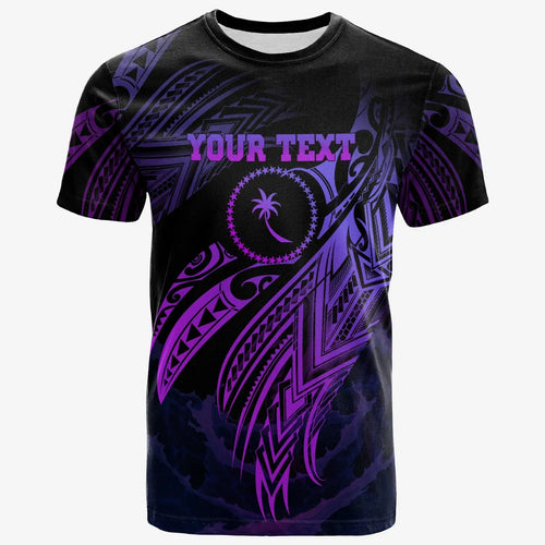 Chuuk Polynesian Custom Personalised T-Shirt - Legend Purple  Version