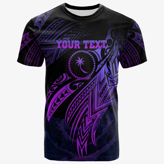 Chuuk Polynesian Custom Personalised T-Shirt - Legend Purple  Version