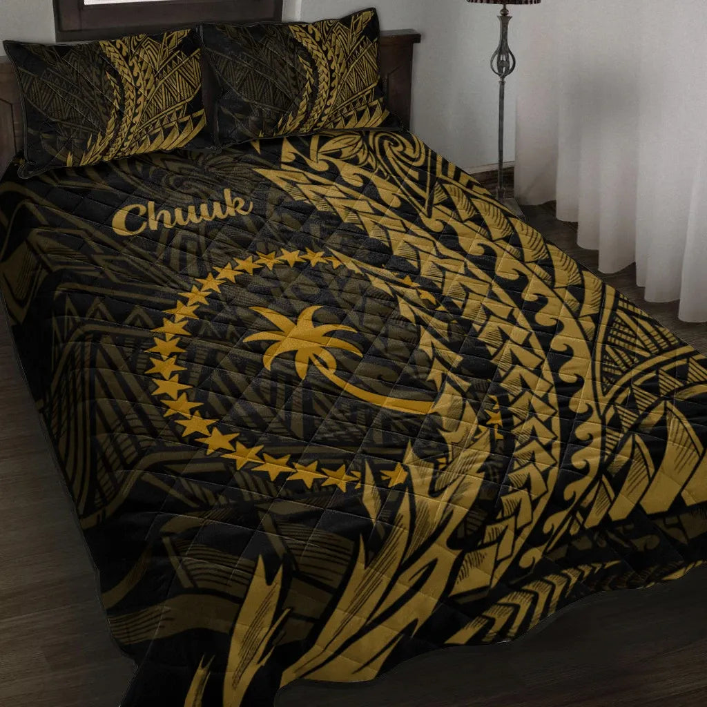 Chuuk Quilt Bed Set - Wings Style