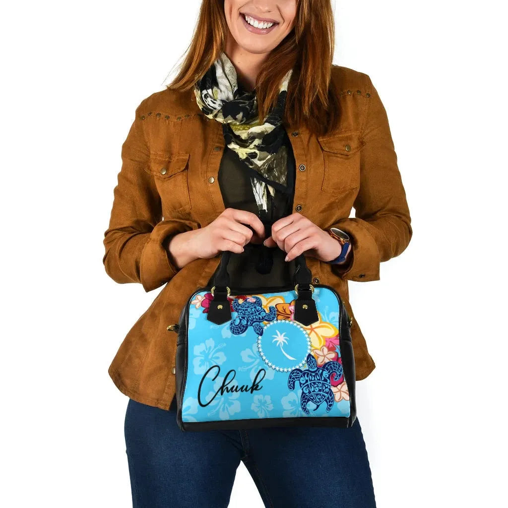 Chuuk Shoulder Handbag - Tropical Style