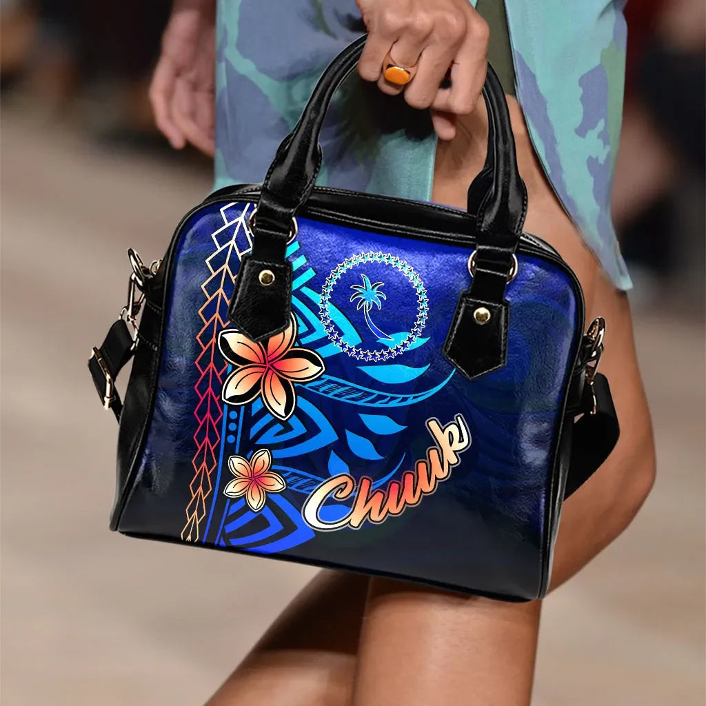 Chuuk Shoulder Handbag - Vintage Tribal Mountain