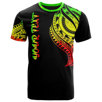 Chuuk State Custom Personalised T-Shirt - Chuuk State Tatau Reggae Patterns