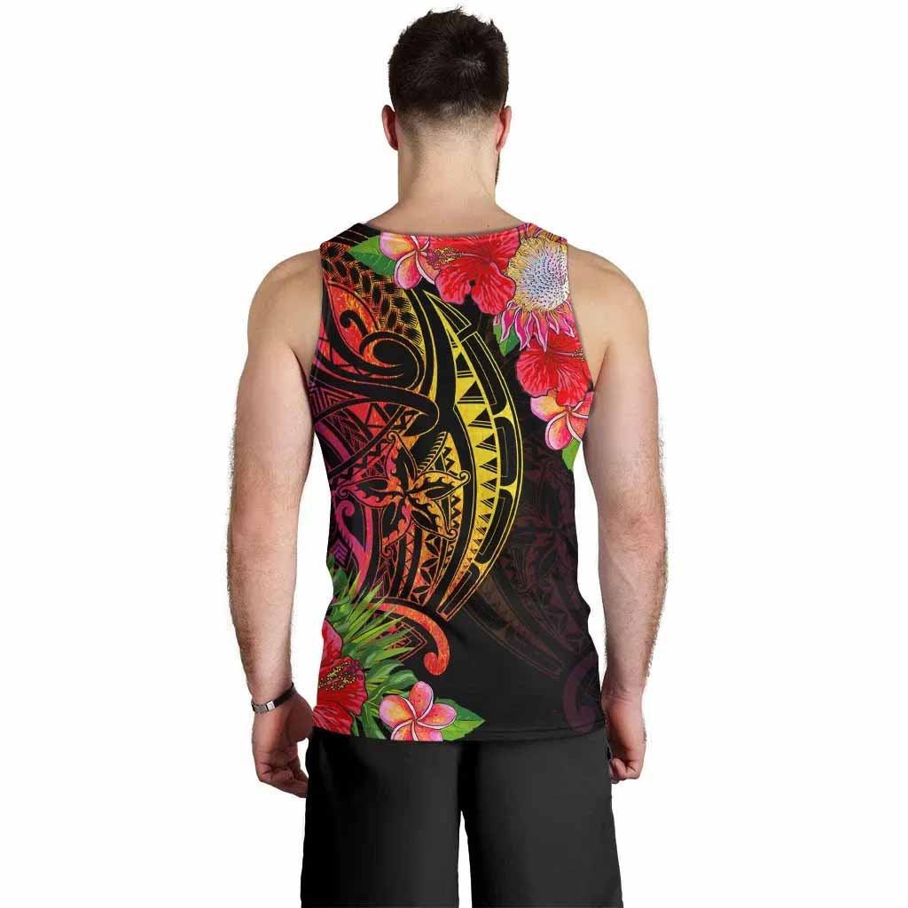 Chuuk State Men Tank Top - Tropical Hippie Style