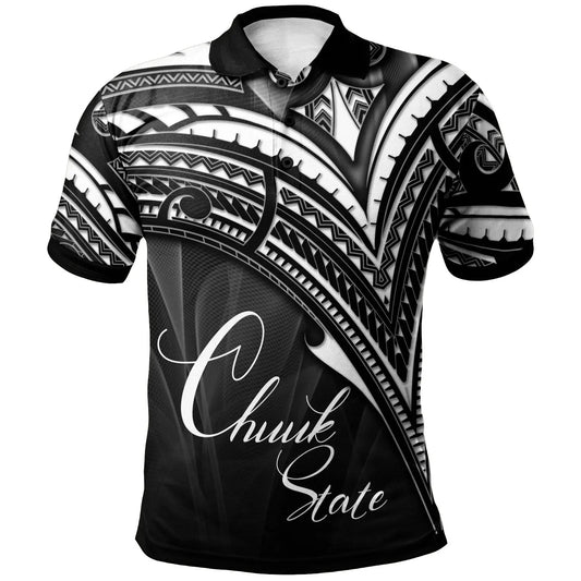Chuuk State Polo Shirt - Cross Style