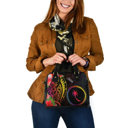 Chuuk State Shoulder Handbag - Tropical Hippie Style