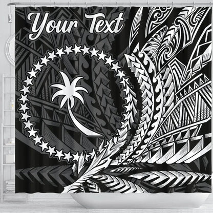 Chuuk State Shower Curtains - Custom Personalised Wings Style