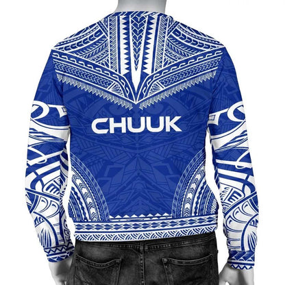 Chuuk Sweatshirt - Polynesian Chief Flag Version