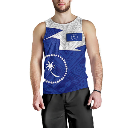 Chuuk State Tank Top Polynesian Tattoo Flag And Coat Of Arms
