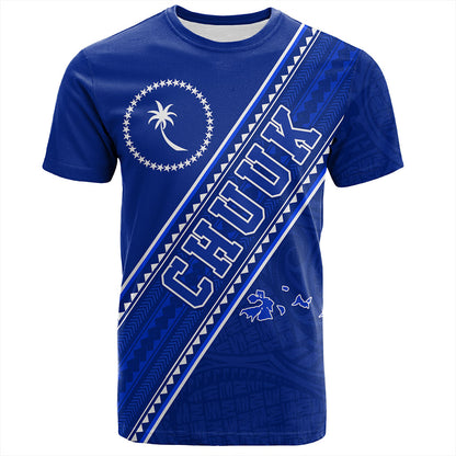 Chuuk State T-Shirt Flag And Coat Of Arms