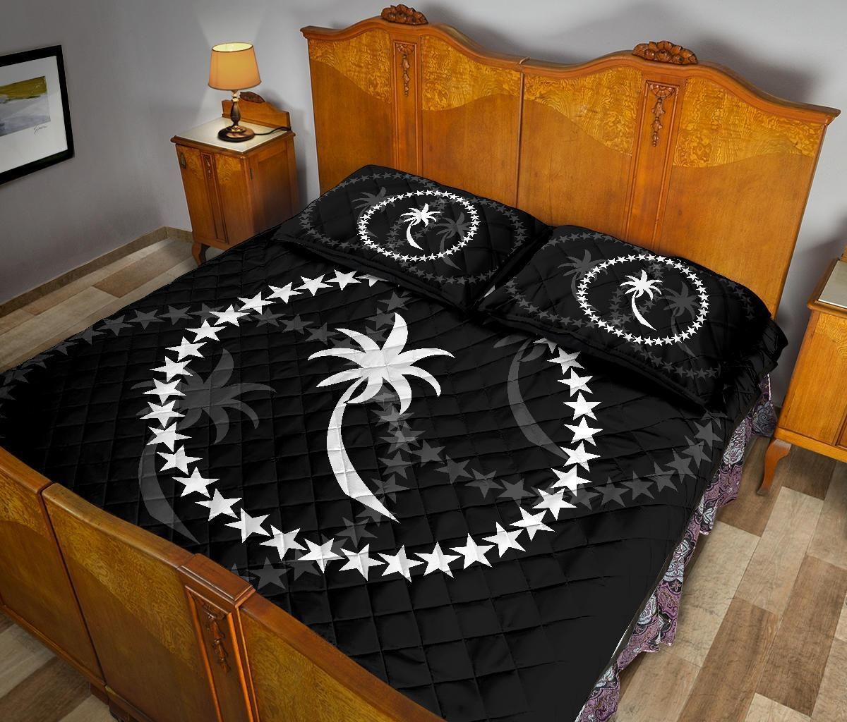 Chuuk Polynesian Quilt Bed Set