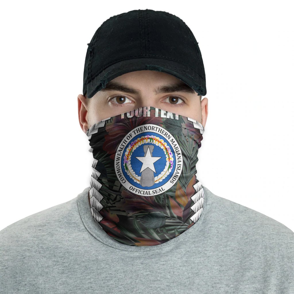CNMI Custom Personalised Neck Gaiter - Polynesian Chain