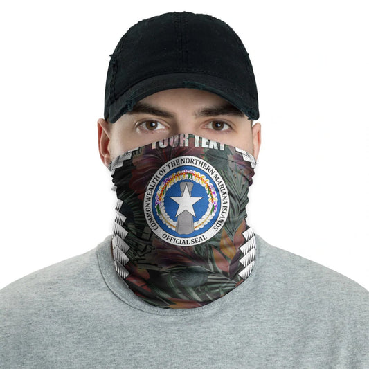 CNMI Custom Personalised Neck Gaiter - Polynesian Chain