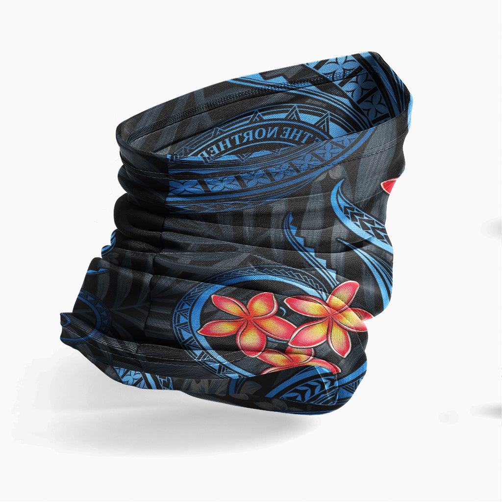 CNMI Neck Gaiter - Plumeria Blue