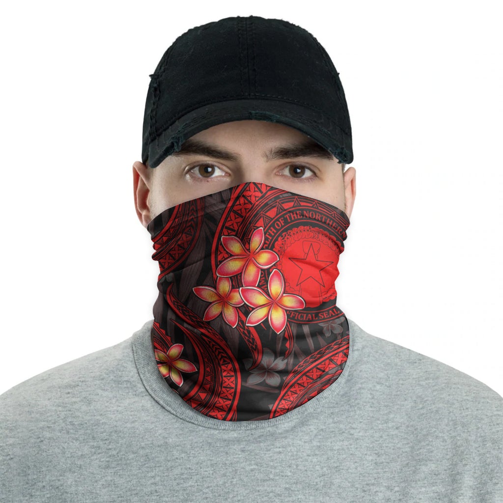 CNMI Neck Gaiter - Plumeria Red