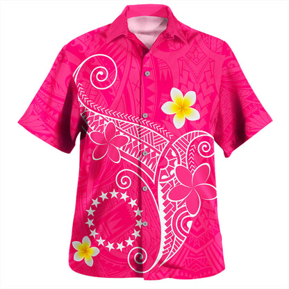 Cook Islands Hawaiian Shirt Polynesia Floral Tribal Ver.1