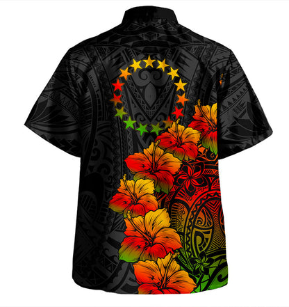 Cook Islands Hawaiian Shirt Style Tropical