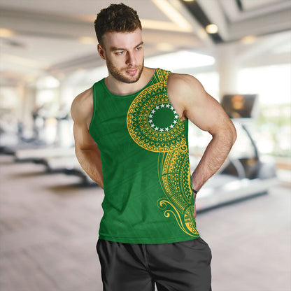 Cook Islands Tank Top Tribal Tattoo Circle