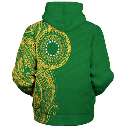Cook Islands Sherpa Hoodie Tribal Tattoo Circle