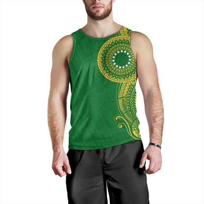 Cook Islands Tank Top Tribal Tattoo Circle