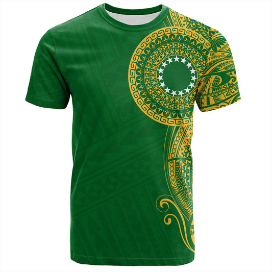 Cook Islands T-Shirt Tribal Tattoo Circle