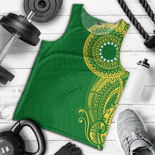 Cook Islands Tank Top Tribal Tattoo Circle