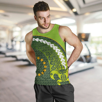 Cook Islands Tank Top Turtle Tattoo Tribal