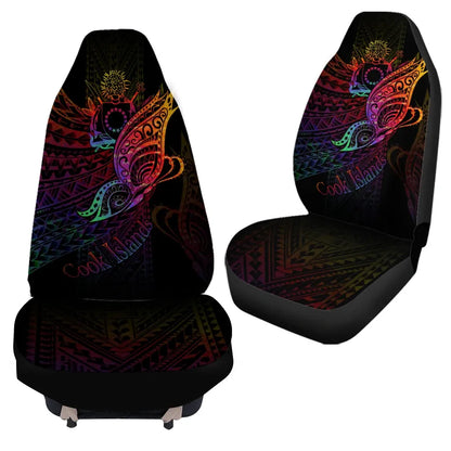 Cook Islands Car Seat Cover - Butterfly Polynesian Style
