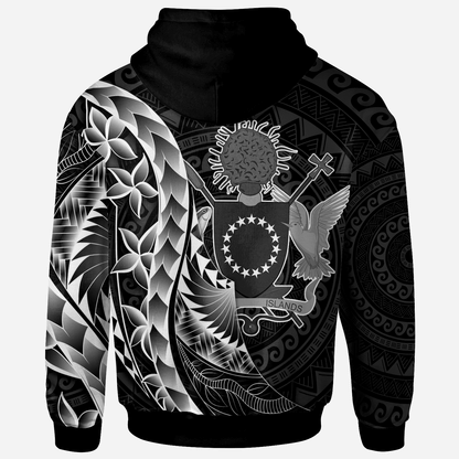 Cook Islands Hoodie - Custom Personalised Polynesian Pattern Style