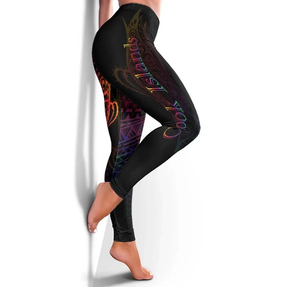 Cook Islands Legging - Butterfly Polynesian Style