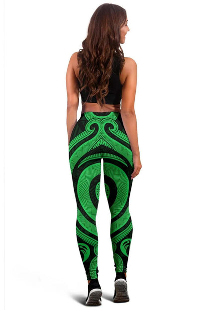 Cook Islands Legging - Green Tentacle Turtle