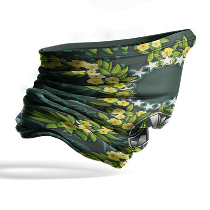 Cook Islands Neck Gaiter - Ti Leaf Lei Turtle