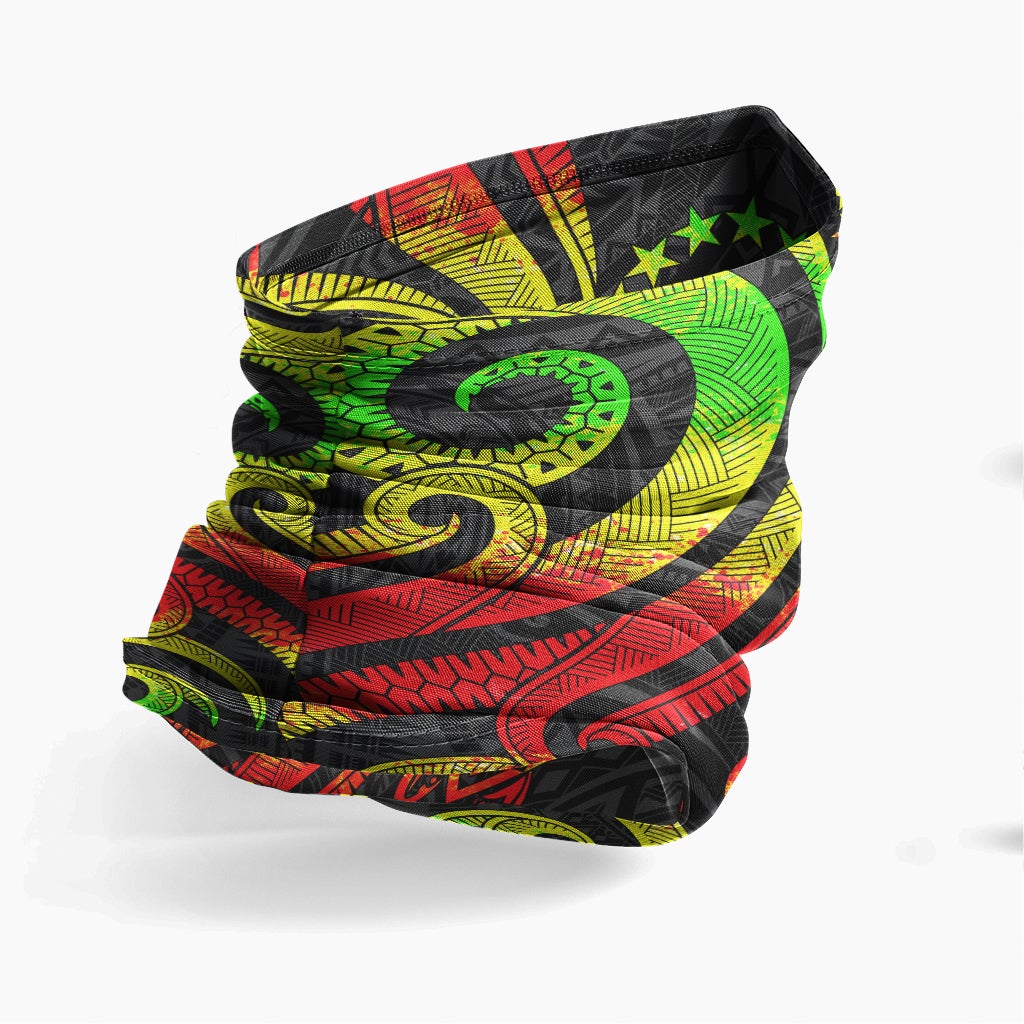 Cook islands Neck Gaiter - Turtle Tentacle Reggae