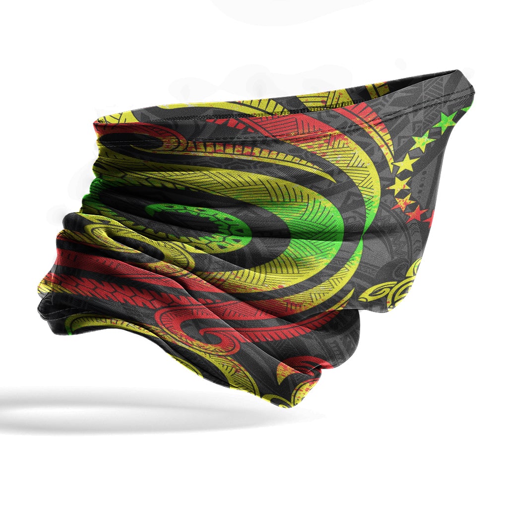 Cook islands Neck Gaiter - Turtle Tentacle Reggae