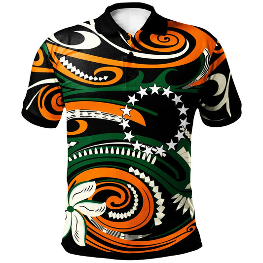 Cook Islands Polo Shirt - Vortex Style