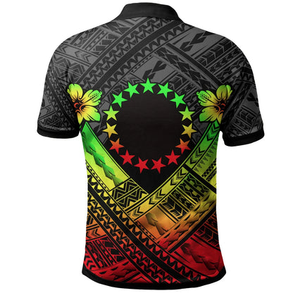 Cook Islands Polynesian Polo Shirts - Cook Islands Reggae Seal Camisole Hibiscus Style
