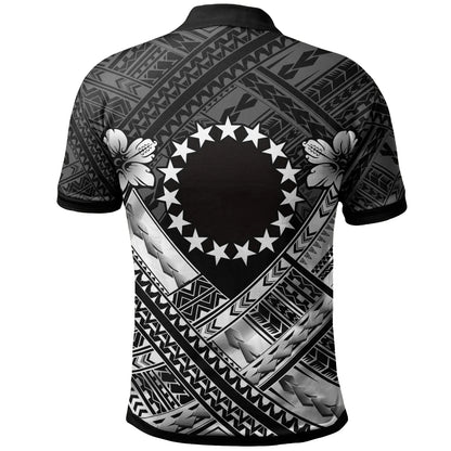 Cook Islands Polynesian Polo Shirts - Cook Islands White Seal Camisole Hibiscus Style