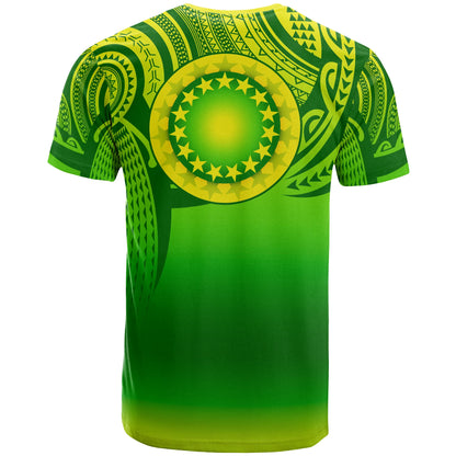 Cook Islands Polynesian T-Shirt - Tattoo Pattern