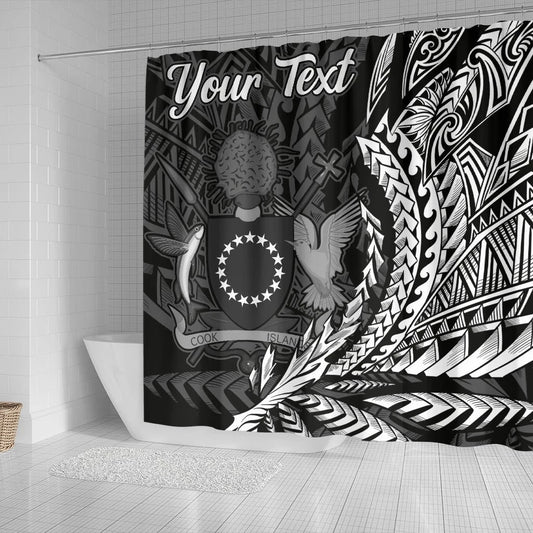 Cook Islands Shower Curtains - Custom Personalised Wings Style