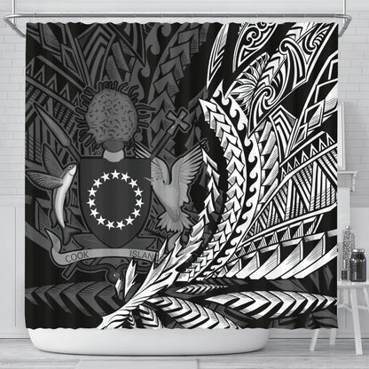 Cook Islands Shower Curtains - Wings Style