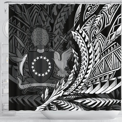 Cook Islands Shower Curtains - Wings Style