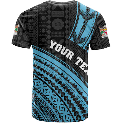 Fiji T-Shirt Custom Melanesian Tattoo Simple