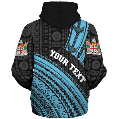 Fiji Sherpa Hoodie Custom Melanesian Tattoo Simple