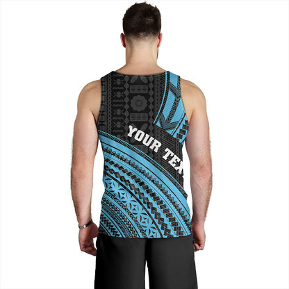 Fiji Tank Top Custom Melanesian Tattoo Simple