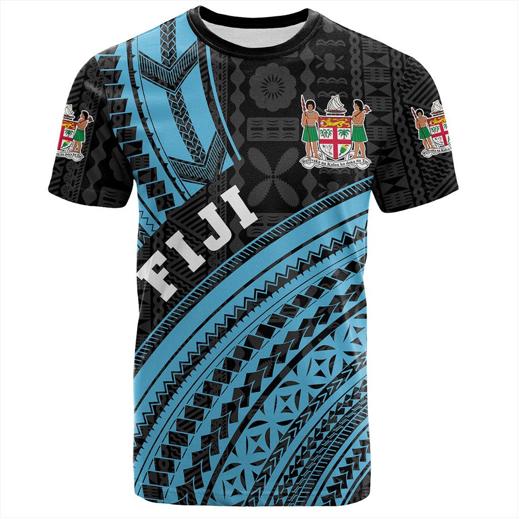 Fiji T-Shirt Custom Melanesian Tattoo Simple