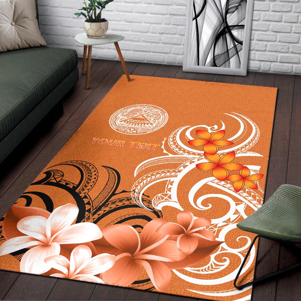 [Custom] American Samoa Personalised Area Rug - American Samoa Spirit