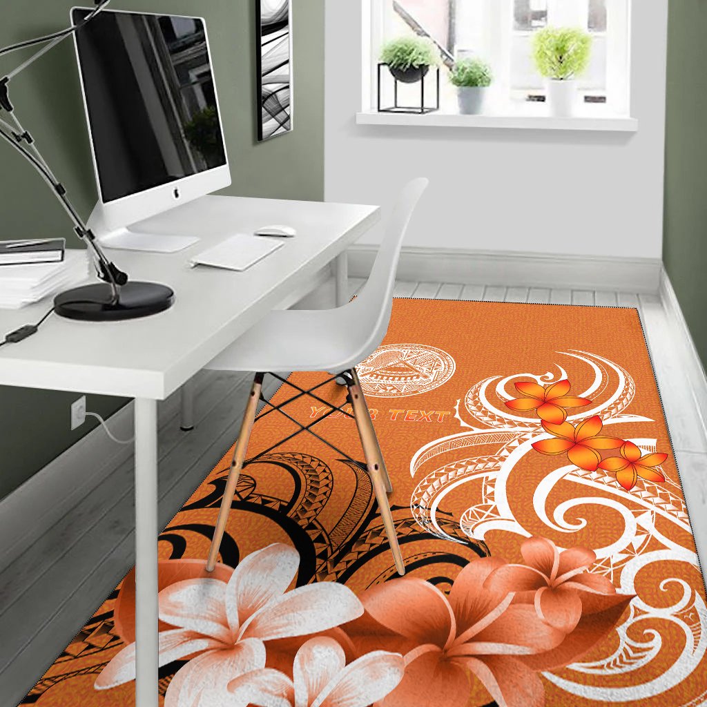 [Custom] American Samoa Personalised Area Rug - American Samoa Spirit