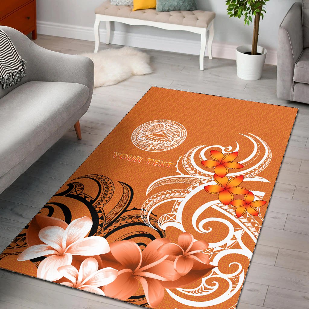 [Custom] American Samoa Personalised Area Rug - American Samoa Spirit