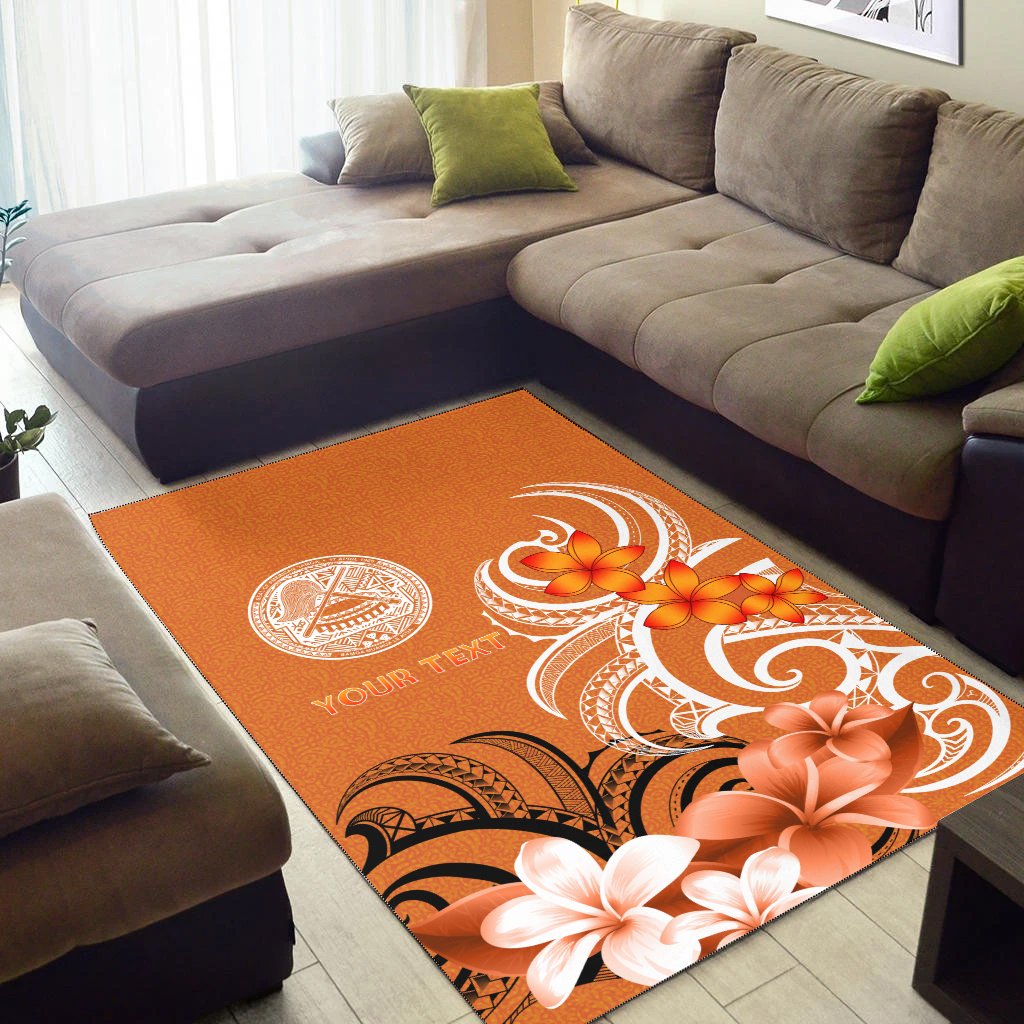 [Custom] American Samoa Personalised Area Rug - American Samoa Spirit