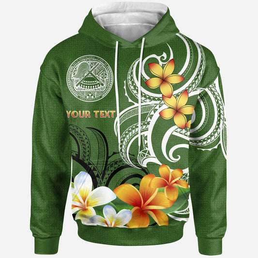 [Custom] American Samoa Personalised Hoodie - American Samoan Spirit Green